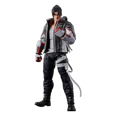 Tekken 8 S.H. Jin Kazama Figuren 15 cm Bandai Tamashii Nations