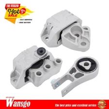 For Jeep Compass 2017-21 2.4L 6 Speed 3PCS Engine Mounts & Automatic Trans Mount