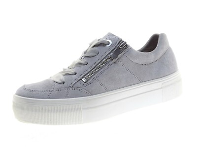 Legero Lima Damen Schuhe Halbschuhe Sneaker Schnürschuhe Gr 36 Leder Grau