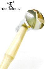 Profi gewölbter Planmeißelhammer 30mm Repouse Metall Schmuckhammer