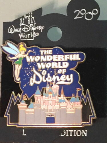 2004 Disney Parks Tinker Bell Flutter Spring Wings Glitter Pin