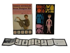 Debbie Reynolds Dress Designer Kit by Colorforms #152 Unused High Grade Art