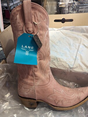 NEW Junk Gypsy Saratoga Boots Blush Pink 9.5 Soft Leather - Price Reduced!!