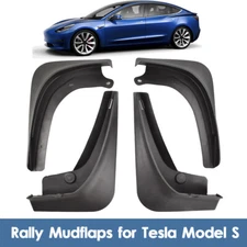 For Tesla Model 3 17-2023 No Drilling Required,SET Mud Flaps Car Splash Guards🔥