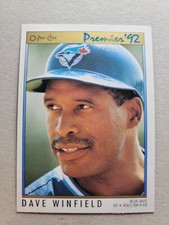 1992 O-Pee-Chee Premier - Dave Winfield - #150 - Toronto Blue Jays