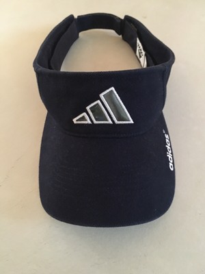blue adidas visor