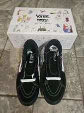 New JEFF GROSSO Black Vans X No Comply X Daniel Johnston US Mens 10
