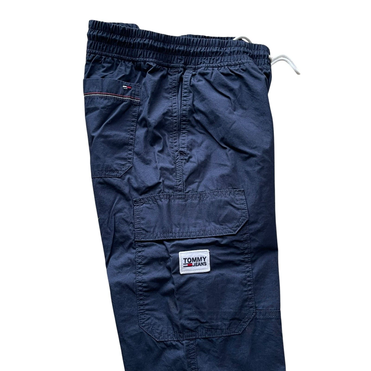 Tommy Hilfiger Men's Elastic Waist Pull-on Drawstring Solid Cargo