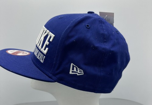 Duke Blue Devils New Era 9FIFTY Snapback Cap Hat Stickers 9 FIFTY - Picture 4 of 4