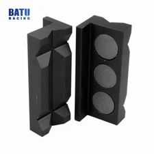 4INCH Universal Vise Jaws TRISENSE with Strong Magnetic Soft Vice Pads Covers