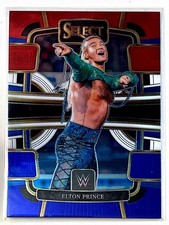 2024 Panini Select WWE Elton Prince Red and Blue Prizm 34 Trading Card FREE SHIP