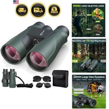 High Power Binoculars 15X Large View HD Outdoor Bird Watching Hunting Travel