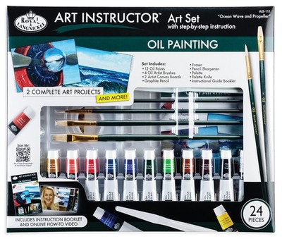Art Instructor großes Künstler Aktivität Set - Ölfarbe - 5A002F9B-1GGQ2