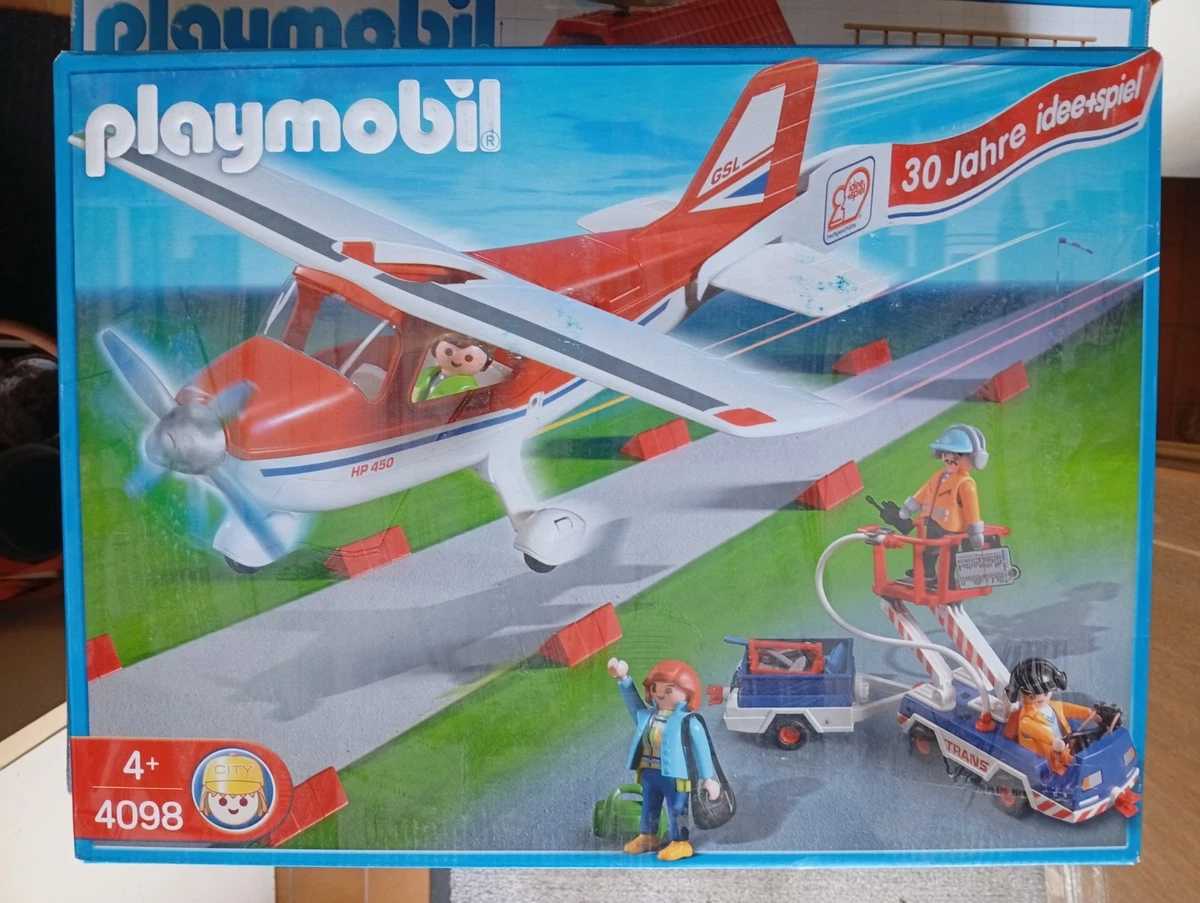 Avion Playmobil Vintage 1985 - Véhicule En Plastique, Collection