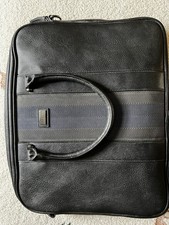 Ted Baker Black Leather Laptop / Work Bag – Shoulder Strap