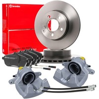 Brembo Bremsscheiben 288Mm BeläGe + Bremssattel Rep-Satz Vorne FüR Mercedes W204