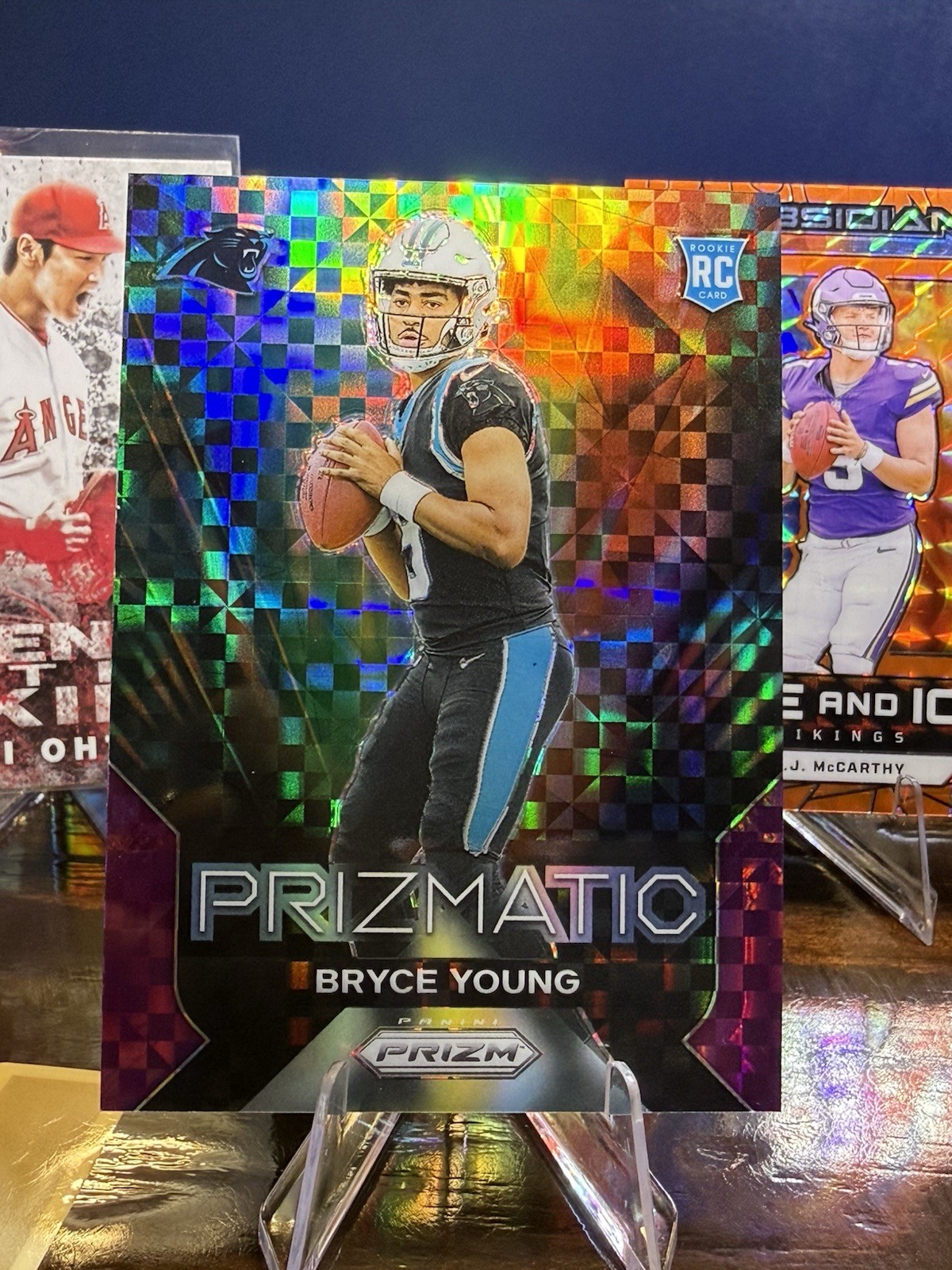 2023 Panini Prizm - Prizmatic Bryce Young #4 Purple Power Prizm /49 (RC)