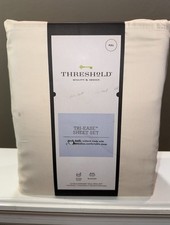 Threshold Tri-Ease 500 Thread Count Sheet Set FULL  OFF-WHITE 