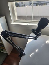 FIFINE USB Condenser Microphone w/ Boom Arm, Shock Mount, Pop Filter