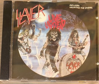 Slayer  Live Undead / Haunting The Chapel  1994 PRESS  TOP  Sodom Kreator Exodus