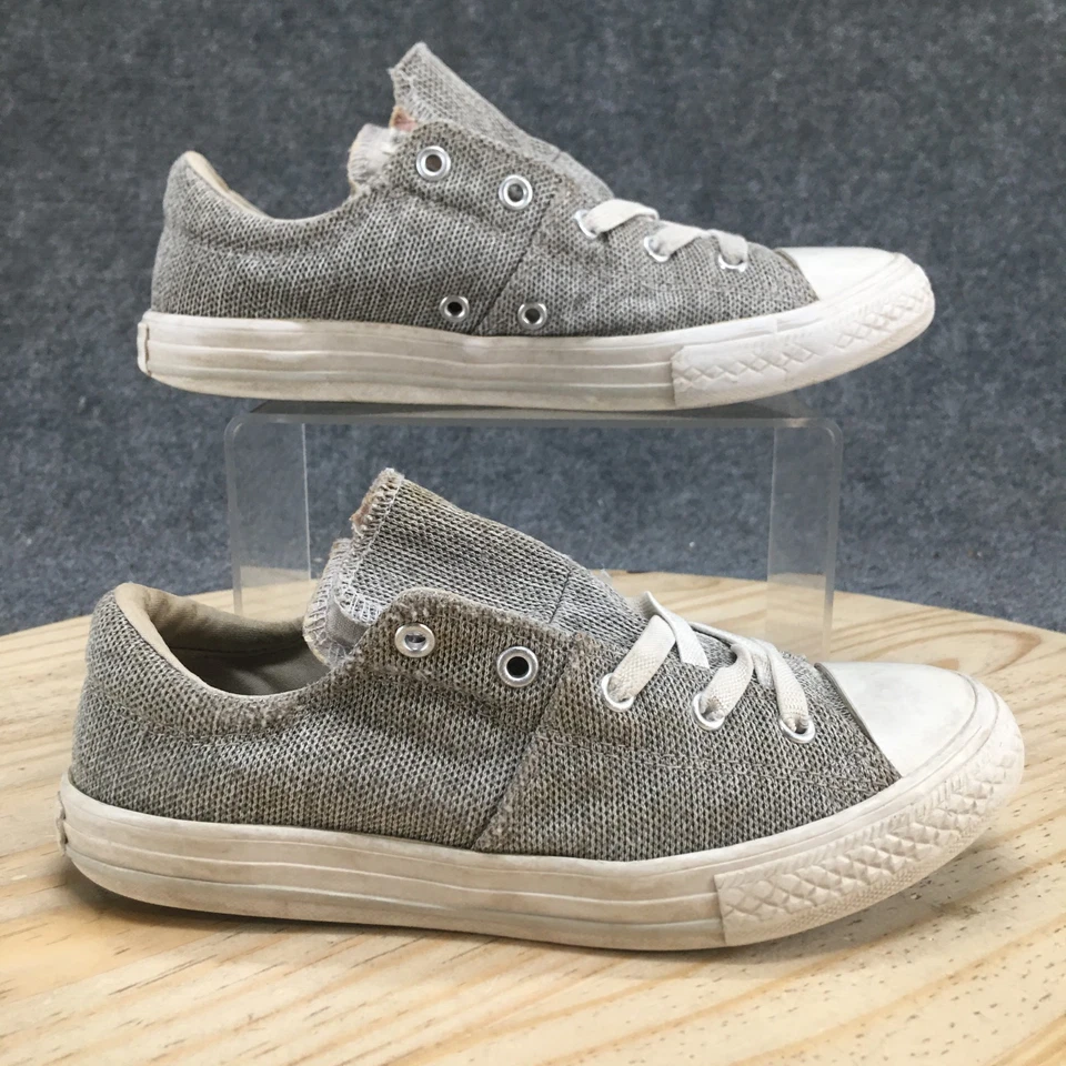 匡威鞋 Junior 4 Chuck Taylor All Star 双舌运动鞋 灰色 系带 — 第 2/4 张图片