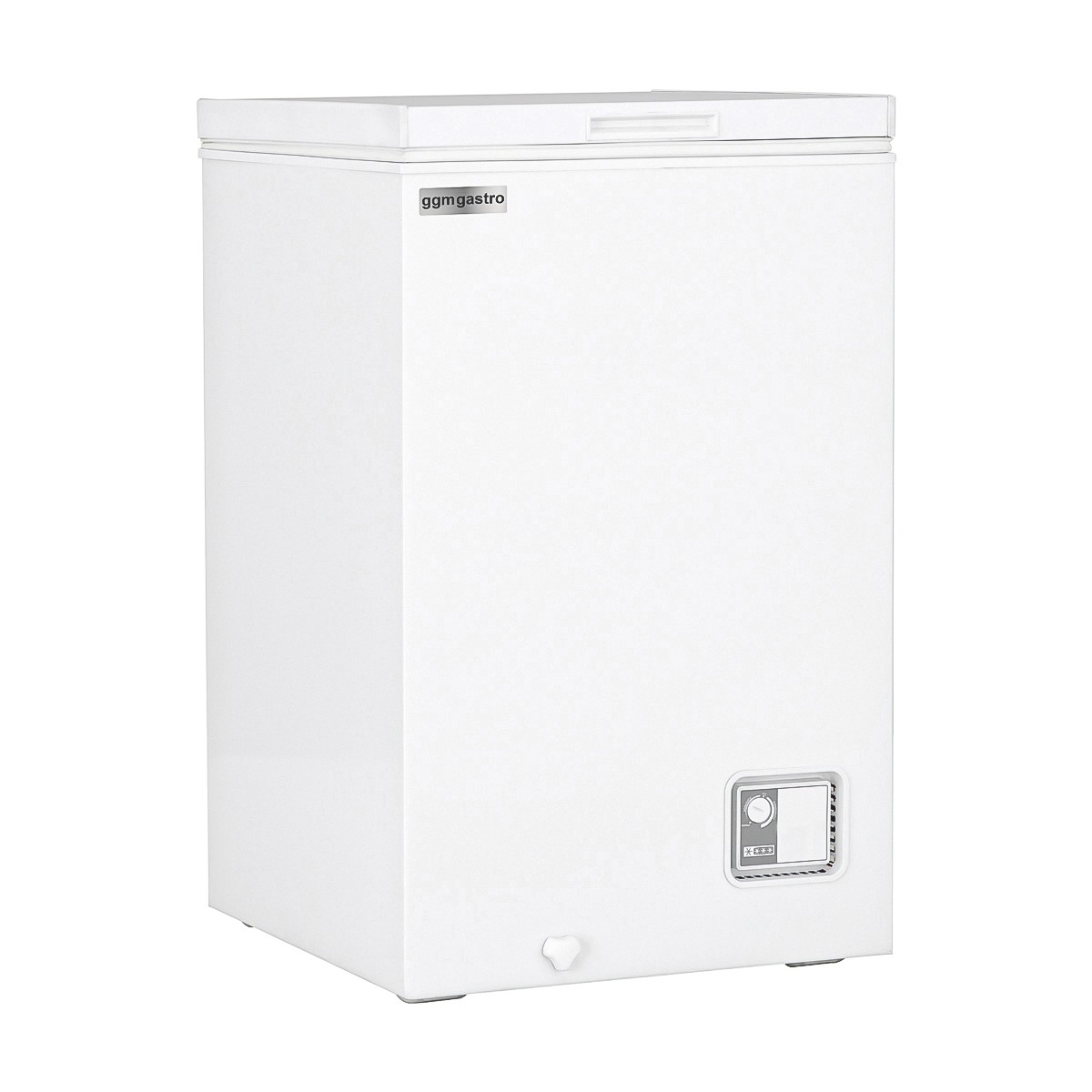 GGM Gastro Tiefkühltruhe - 550x595mm - 100 Liter - Kunststoffdeckel