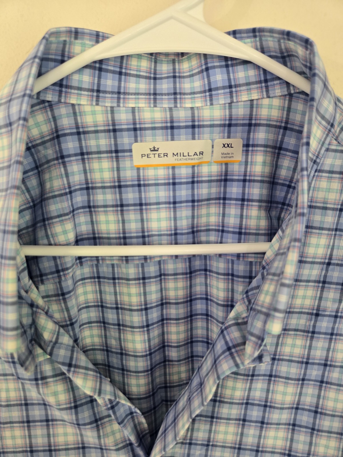 Peter Millar Featherweight Button Down Golf Shirt… - image 4