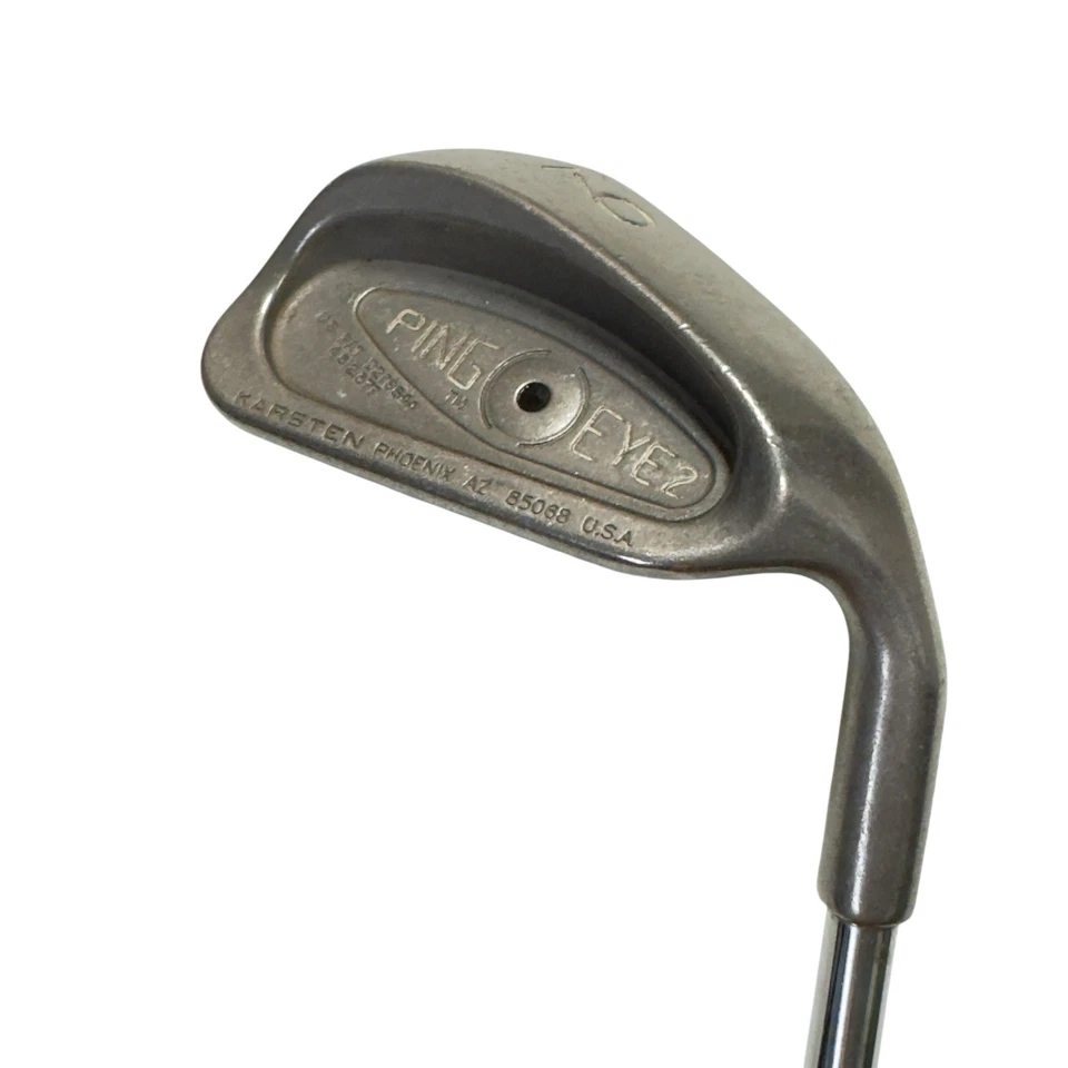 Ping Eye 2 Black Dot 9 Iron ZZ Lite Extra Stiff Flex Steel Shaft R/H Lamkin Grip - Image 3 of 4