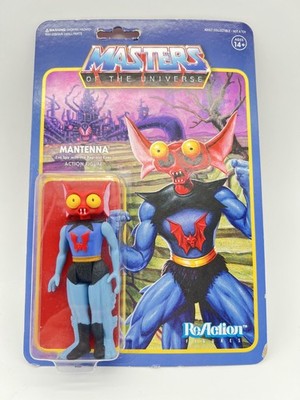 Masters of the Universe Mantenna ReAction Super7 Figur Neuware