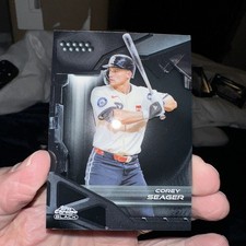 2026 Topps Chrome Black Corey Seager base card
