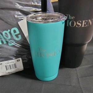 The Chosen Bundle (4pc) Hoodie 3xl, 20 oz and 40 oz Tumblers , Bracelets New!
