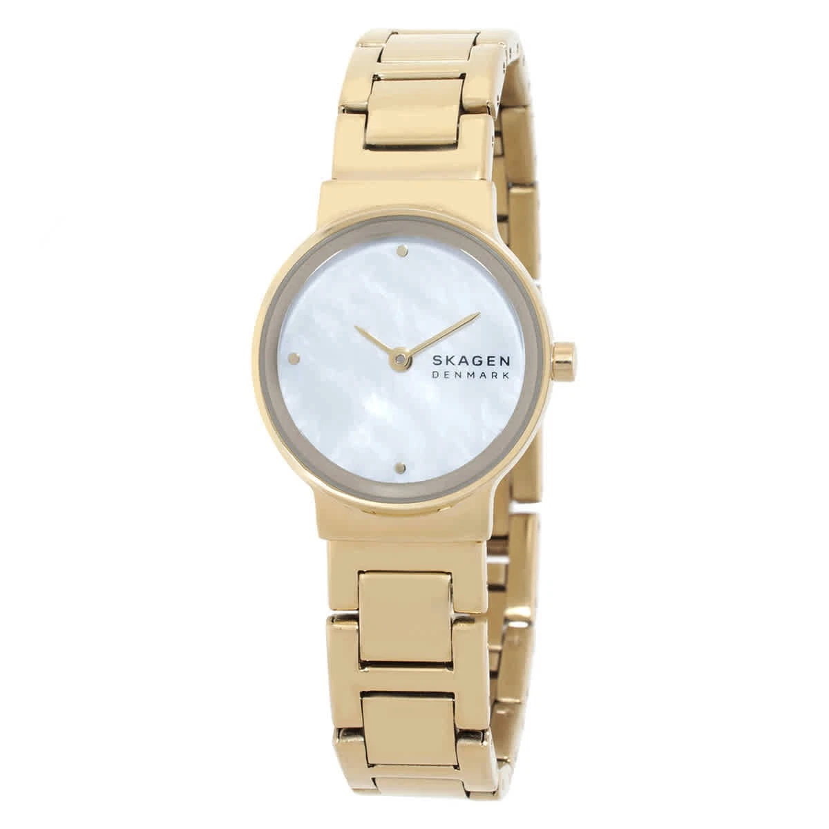 NWT Skagen Freja Lille Quartz White Dial Ladies Watch Amazon.com: Skagen Women main image 3