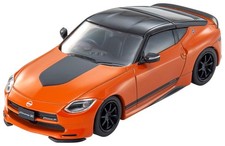 KYOSHO MINI CAR & BOOK No.15 1/64 Nissan Fairlady Z Customized Orange