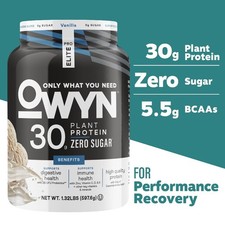 OWYN Pro Elite 30g High Protein Powder, Vanilla, Single