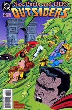 Outsiders (2nd Series) #20 FN; DC | Paris France Arc de Triomphe - w/Bag+Board