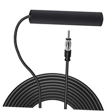 Universal Radio Antenna Car Stereo AM FM Hidden Windshield 1pcs DIN plug
