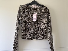 Animal Print Shrug. New. Size 8 Petite. Miss Selfridge
