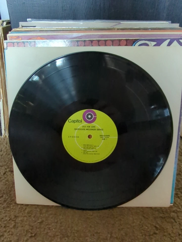 Quicksilver Messenger Service Just For Love 1970 Capitol SMAS-498 EX/EX - Image 4 of 4