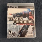 Transformers: War for Cybertron (Sony PlayStation 3, 2010) No Manual & Tested