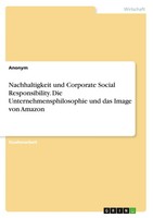Anonymous | Nachhaltigkeit Und Corporate Social Responsibility. Die...