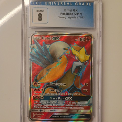 Entei-GX graded CGC 8 for sale on eBay