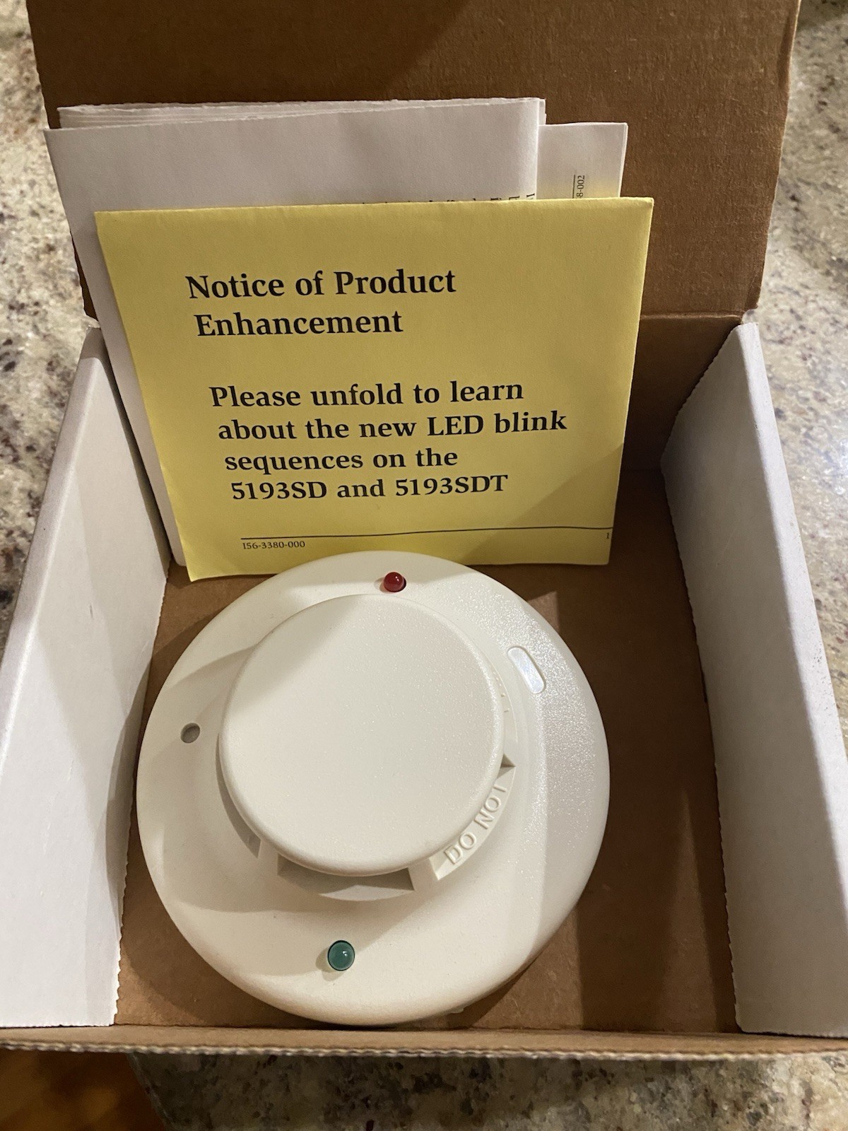 honeywell smoke detector