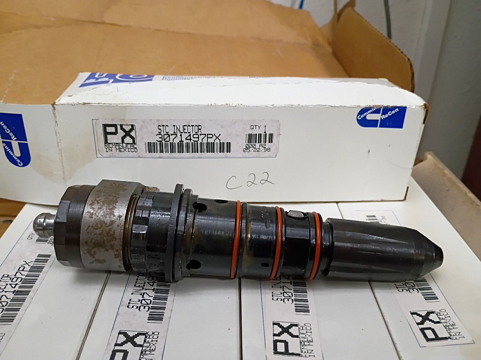 Cummins Fuel Injector 3071497 3064457 for NT855-G4 NT855 NTA855 6 MONTH ...