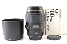 Canon EF 100mm F/2.8 Macro USM Prime Lens Full Frame Tested Working Japan #029