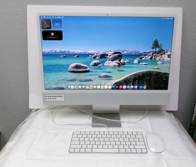 Apple iMac A2438 2021 24'' M1 @ 3.2GHz 256GB 16GB TAHOE SILVER
