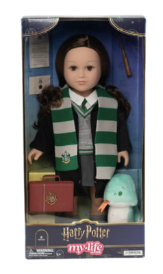 My Life As Harry Potter Slytherin Posable 18in Doll Brunette Toy