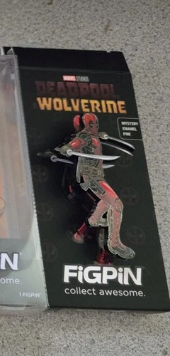 FigPin 1741 Deadpool & Wolverine Movie Quest Pin - AMC / D23 Expo / SDCC 2024