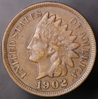 1902 INDIAN CENT | FRESH FROM AN OLD COLLECTION | LOT BB-939