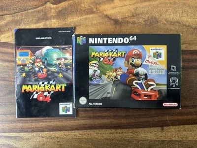 Mario Kart 64 (Nintendo 64, 1997) PAL - OVP + Anleitung (kein Modul!)