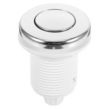White Waterproof Pneumatic Air Button Switch for Kitchen Garbage Disposal Parts